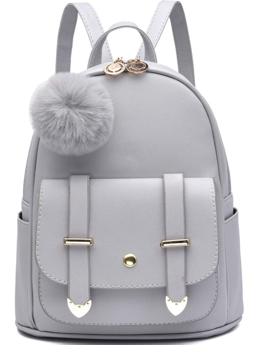 Girls Fashion Backpack Mini Backpack Purse for Women Teenage Girls Purses PU Lea